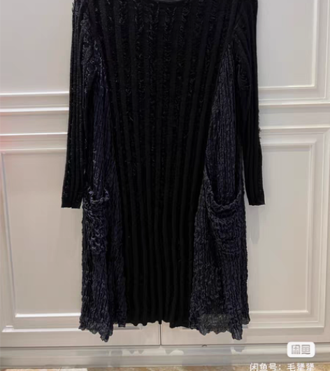 包邮ORIGIN羊毛和桑蚕丝裙子，是羊毛裙...