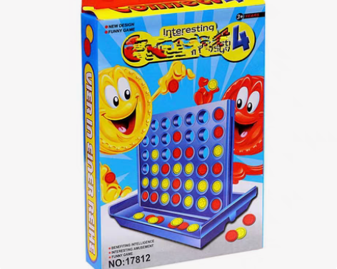 玩具便携版棋 立体四子棋 思维策略游戏 亲...