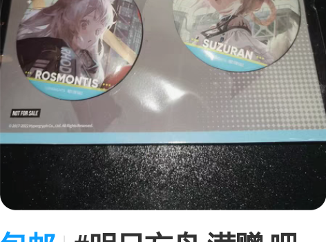 包邮#明日方舟 满赠 吧唧 默认初伤（官方...