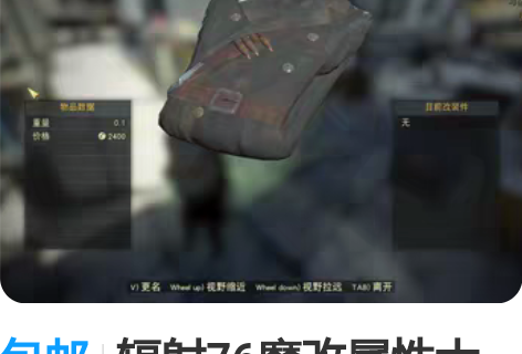 包邮辐射76魔改属性大衣，戒指，鼹鼠头，1...
