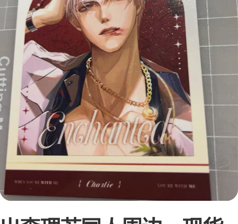 出查理苏同人周边，现货 仅拆无暇 可私信刀...