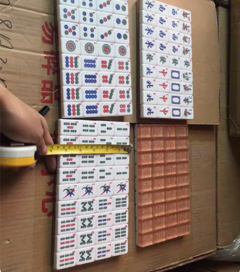 包邮33mm小麻将尺寸如图片 水晶亚克力...