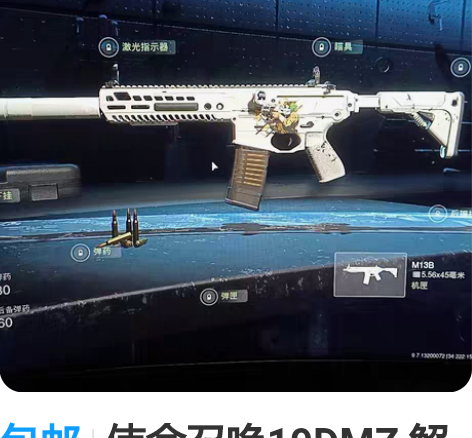 包邮使命召唤19DMZ 解锁枪械：M13B...