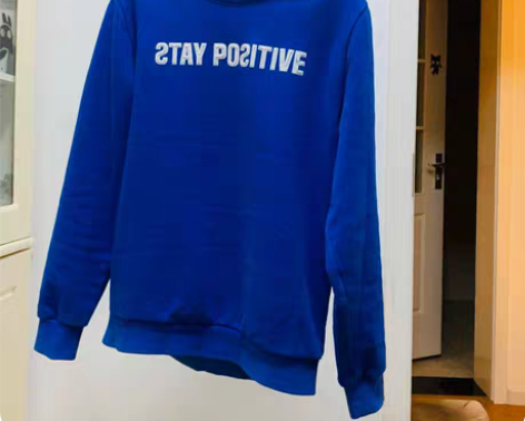 包邮Reshake蓝色男士卫衣 实物如图，...