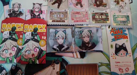 【现货】阿萨aza潮玩星球联动主题店赠品满...