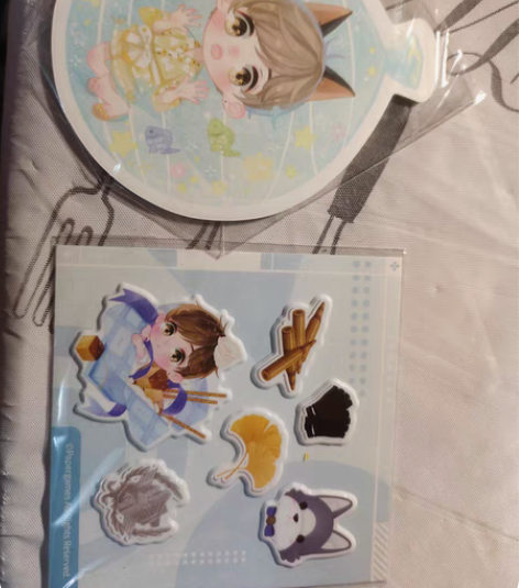 白起各种联动周边 白起zoo赠品 白起午后...