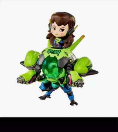 包邮绝版守望先锋手办。Dva纳米可乐手办。...