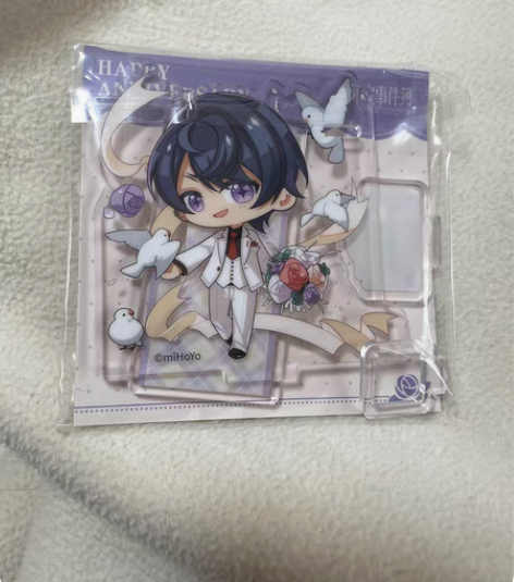 【出】陆景和纪念邀约Q版亚克力立牌（拆过）...