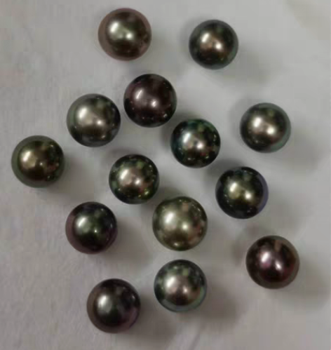 南太平洋孔雀绿黑珍珠 原产地：大溪地 感兴...