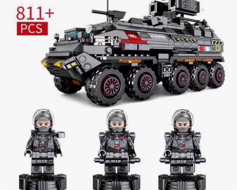 森宝积木107005流浪地球CN171运兵...