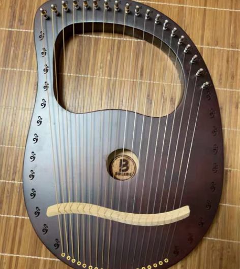 转卖莱雅琴小竖琴19弦21音箜篌小众乐器便...