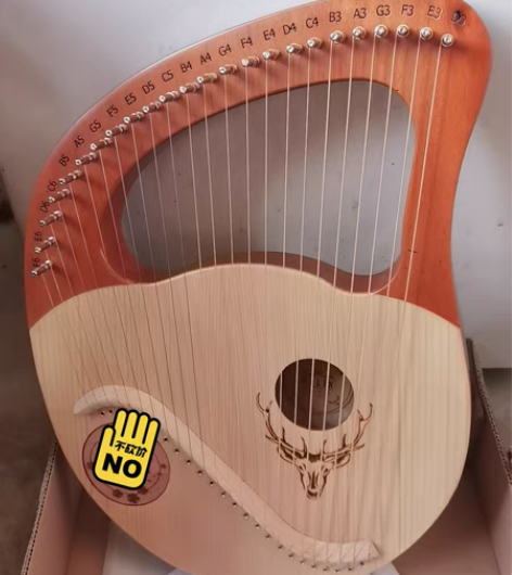 包邮24弦莱雅琴竖琴工厂尾单特价处理 感兴...