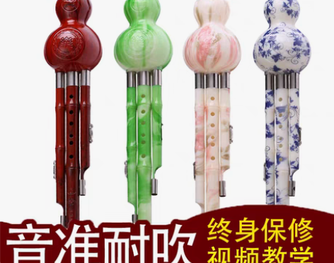 转卖葫芦丝乐器初学c调降b调儿童入门初学者...