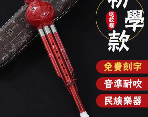 转卖民族葫芦丝乐器初学者儿童C调降B调小学...