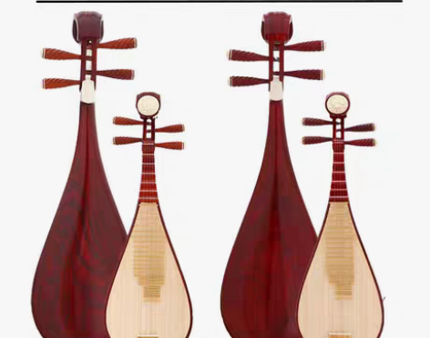 转卖琵琶乐器初学者入门儿童成人小琵琶琴红木...