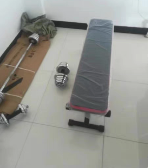 包邮多功能卧推凳家用可折叠简易哑铃凳健身器...