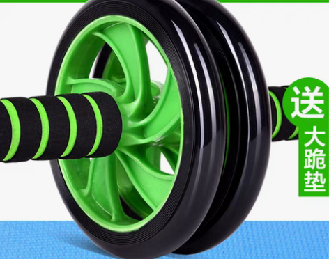 转卖健腹轮男士健身器材家用静音卷腹轮滚轮运...