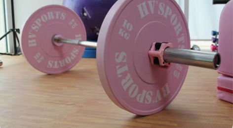 包邮全天然彩色全胶杠铃片竞技杠铃片臀推杠铃...