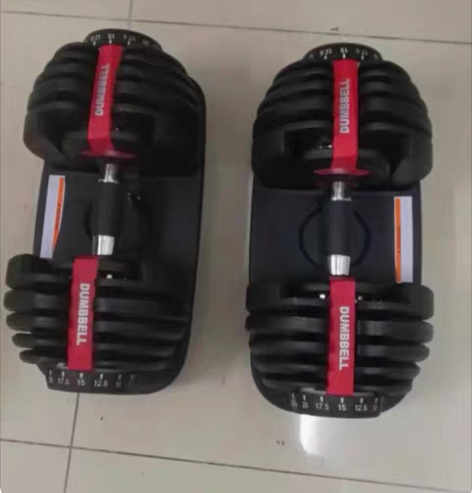 包邮可调节哑铃男士家用健身器材一对亚玲健身...