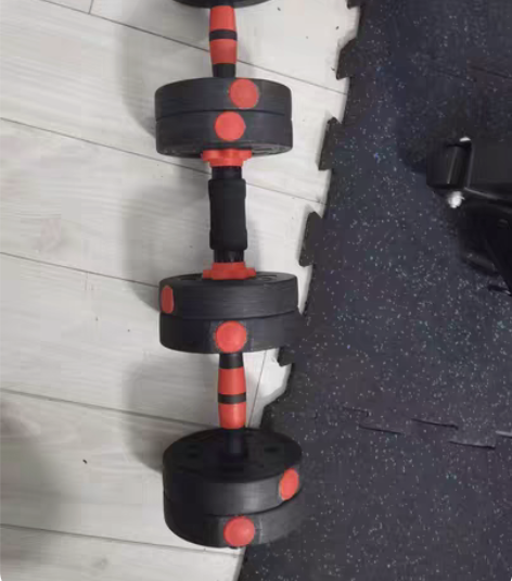 一对家用环保小哑铃，每只5公斤，一共10公...