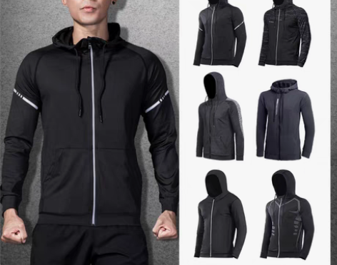 转卖【国庆价】运动服外套男夹克速干健身装备...