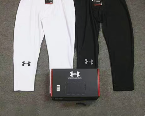 包邮新款紧身七分裤运动健身裤男速干压缩打底...