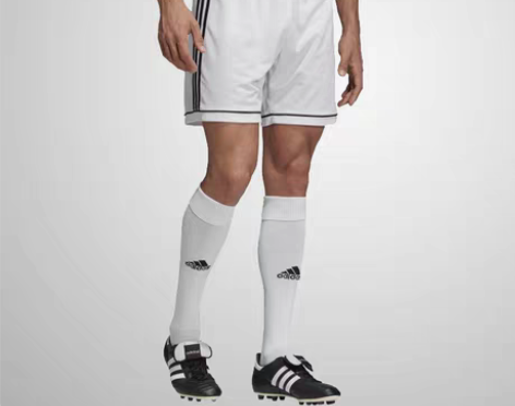 转卖阿迪达斯短裤男足球短裤五分裤跑步健身篮...