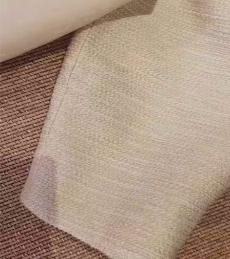 品牌mirror fun 花呢面料拼接直身...