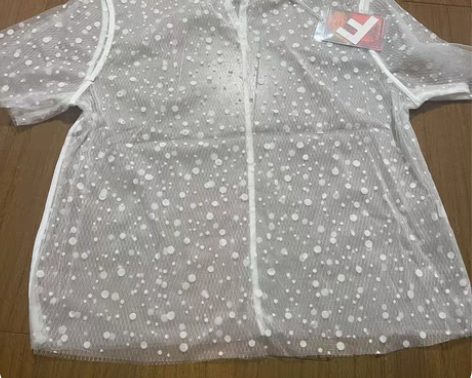 FFSUTIO白色罩衫 带吊牌 全新 感兴...