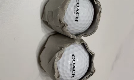 Coach蔻驰高尔夫球 全新 3个150￥...