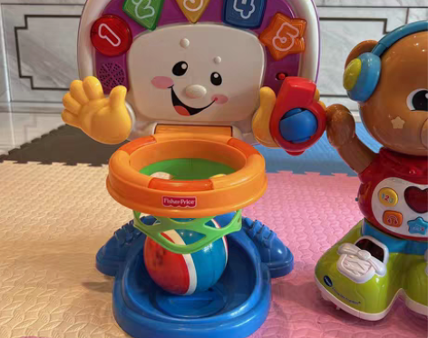 费雪投篮架，除了没有球了，可以其他球代替，...