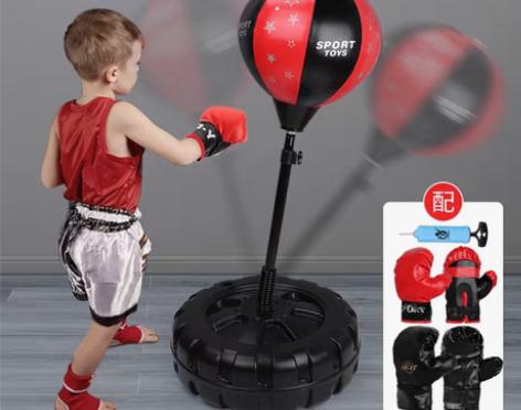 转卖宏登 拳击袋拳击手套 有手套几乎全新宏...