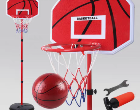 转卖勾勾手儿童篮球架可升降室内挂式投篮框宝...