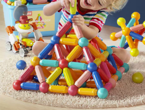 转卖【38活动价】淘嘟嘟磁力棒儿童跨新年积...