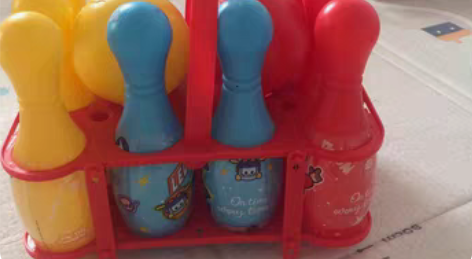 包邮儿童保龄球玩具，几乎全新，自己家孩子玩...