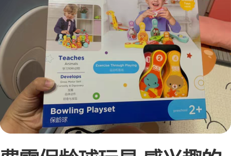 费雪保龄球玩具 感兴趣的话点“我想要”和我私聊吧～全新F...