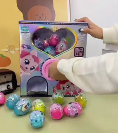 包邮【全新正品】蛋宝乐儿童扭蛋机盲盒萌可公...