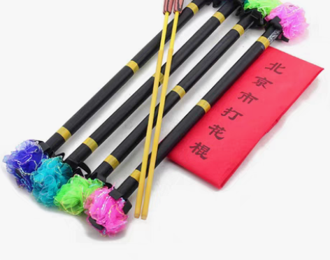 转卖广场舞花棍莲湘舞莲厢运动胶管健身花棍初...