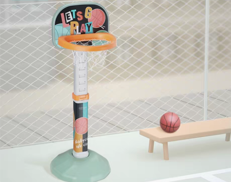 转卖babycare儿童篮球架室内家用篮球...