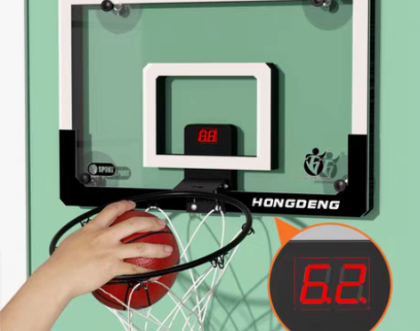 转卖可扣篮球板室内外投篮球框小孩篮球架儿童...