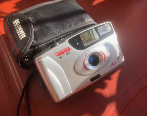 包邮天马相机BF-301傻瓜相机，亲戚家的...