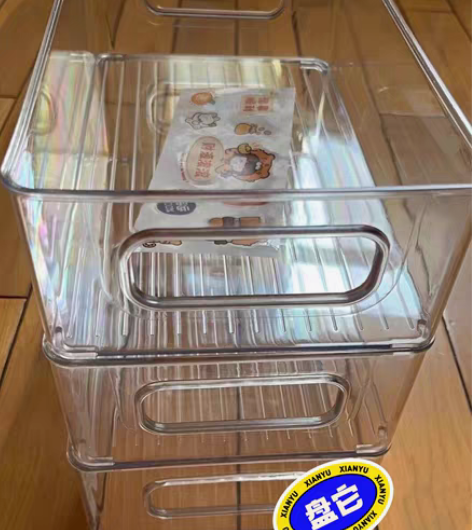 包邮店不开了，桌面收纳盒3个19.9元可叠...