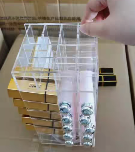 包邮亚克力包邮72格旋转亚克力手工唇膏收纳...