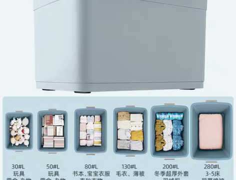 转卖佳帮手加厚特大号收纳箱塑料衣服储物盒衣...