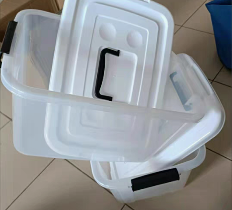 包邮特价处理一批全新的 透明可视 收纳箱加...