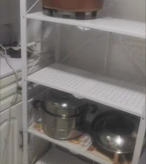 包邮工厂清货20套   免安装厨房折叠置物...