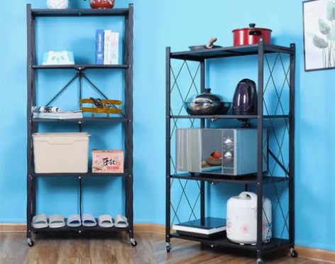 包邮【全新包邮】全新碳钢置物架，免安装！ ...