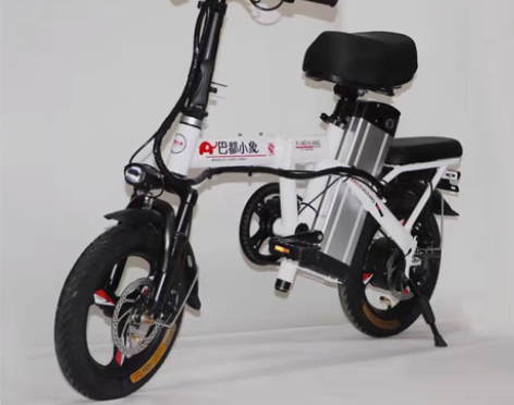 包邮出售14寸巴都小象便携折叠电动车，组装...