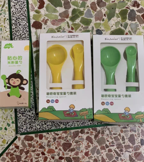 包邮碧欧奇辅食勺  小皮量勺 买辅食油跟米...
