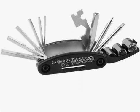 16合一多功能折叠工具 内六角：2mm/2...